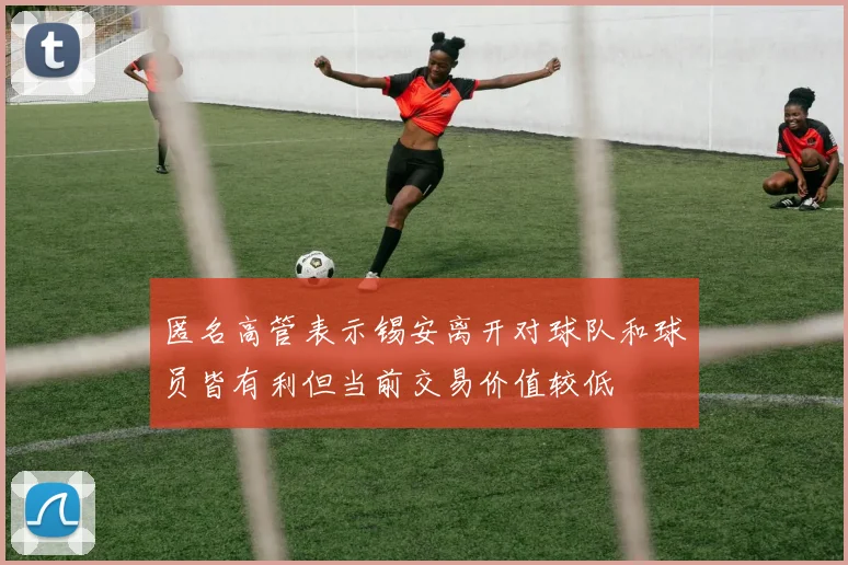 匿名高管表示锡安离开对球队和球员皆有利但当前交易价值较低