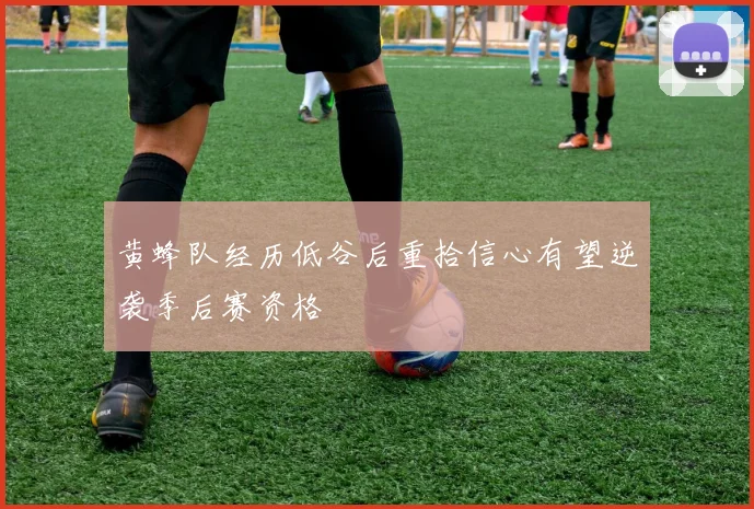 黄蜂队经历低谷后重拾信心有望逆袭季后赛资格